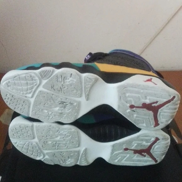 Kids Black and Blue Sneakers - Picture 6 of 7